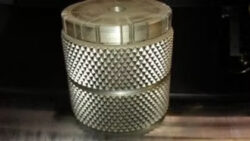 Acumen Machine brass cylinder with knobs