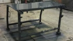 Acumen Machine table in shop