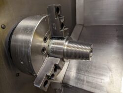 Acumen machining part with spiral rings